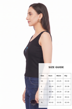Ocean-Inspired Jellyfish Beaded Tank Top for Women